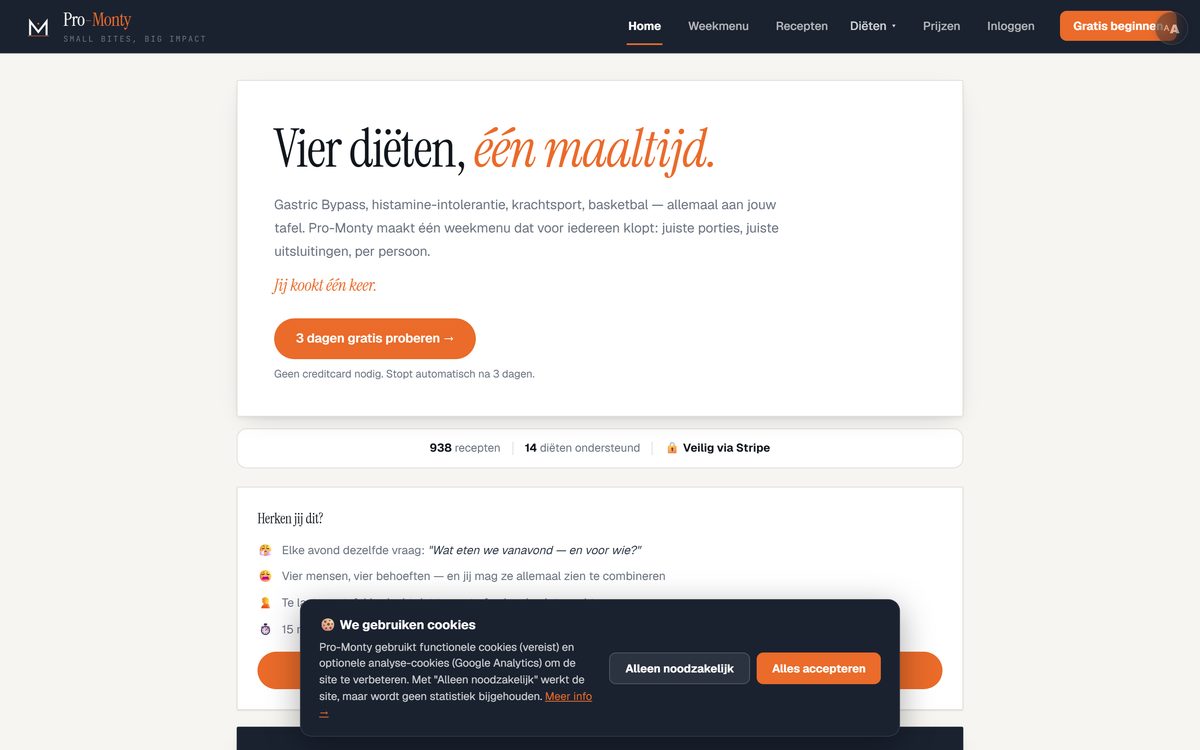 Screenshot van de website OnsBord (onsbord.nl)